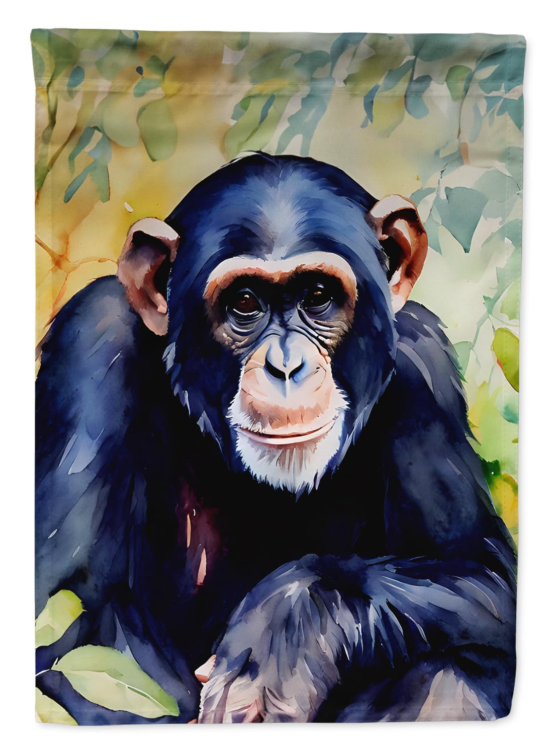 Chimpanzee House Flag 28 in x 40 in