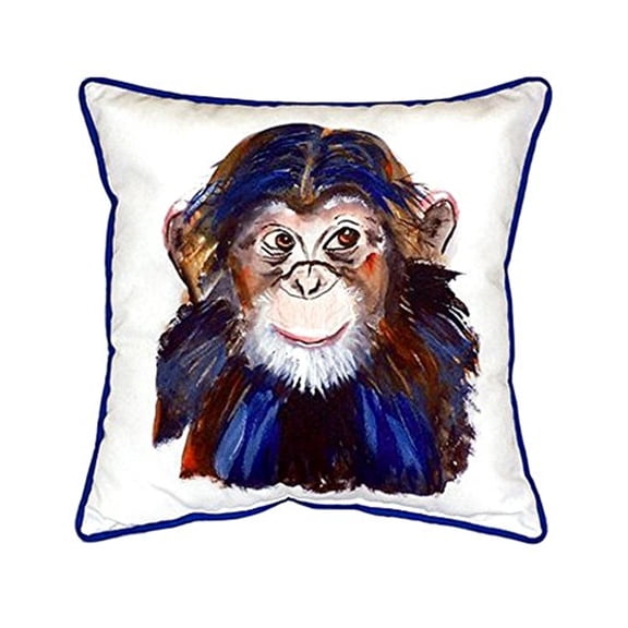 Chimpanzee Large Indoor/Outdoor Pillow 18x18