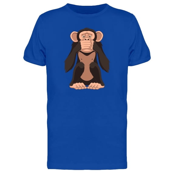 Chimpanzee No Talk Tee Men's -Image by Shutterstock