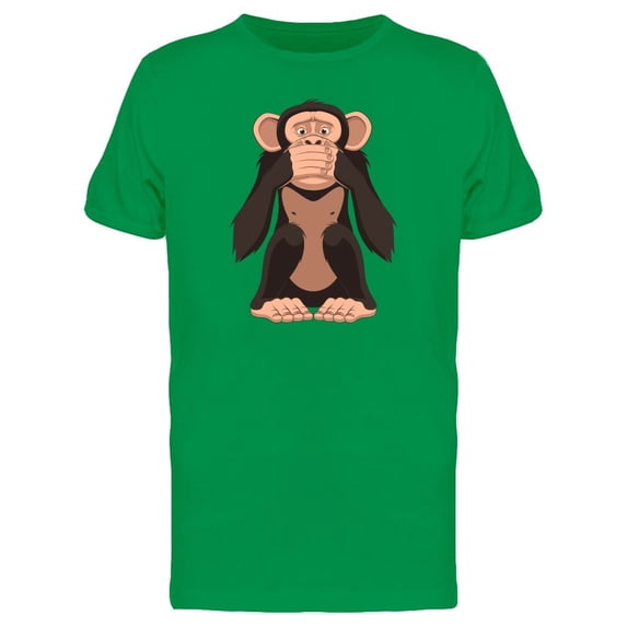 Chimpanzee No Talk Tee Men's -Image by Shutterstock
