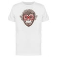 thumbnail image 1 of Chimpanzee With Round Glasses Tee Men's -Image by Shutterstock, 1 of 2