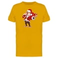 thumbnail image 1 of Chimpanzee With Santa Clothes Tee Men's -Image by Shutterstock, 1 of 1