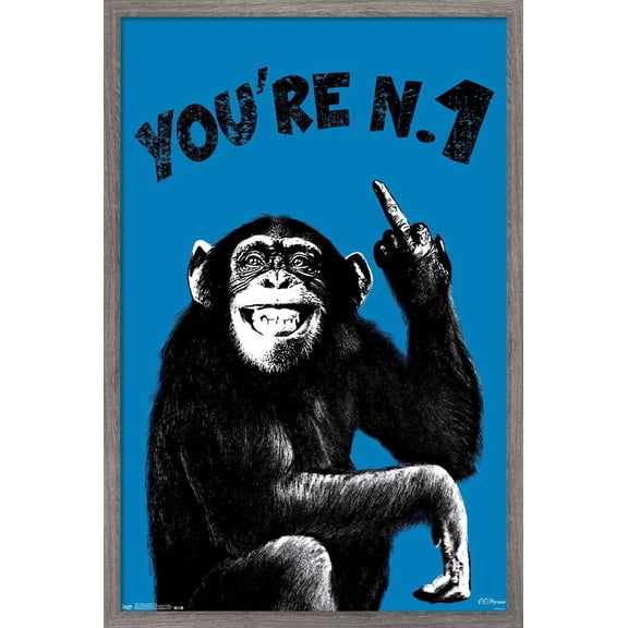 Chimpy - You're Number One Poster Fits select: 2011-2014 FORD F150 SVT RAPTOR