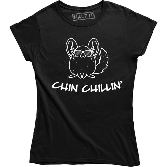 Chin Chillin Funny Animal Chinchilla Relax And Chilled Women's T-Shirt
