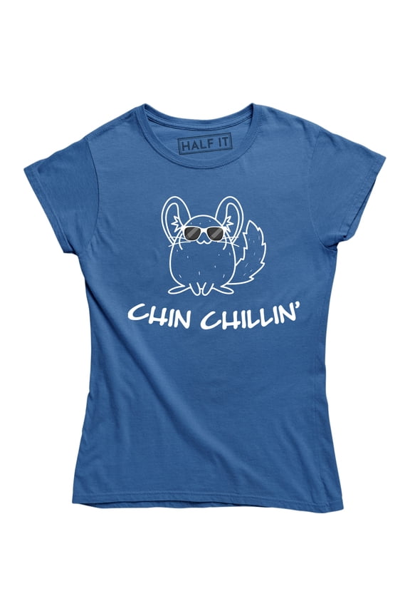 Chin Chillin Funny Animal Chinchilla Relax And Chilled Women's T-Shirt