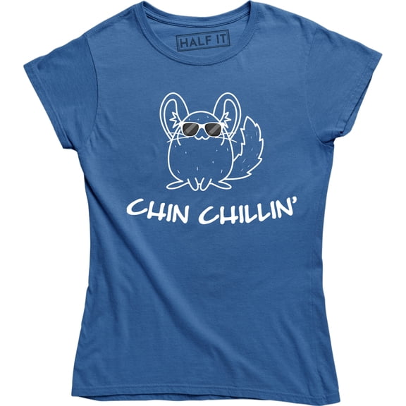 Chin Chillin Funny Animal Chinchilla Relax And Chilled Women's T-Shirt