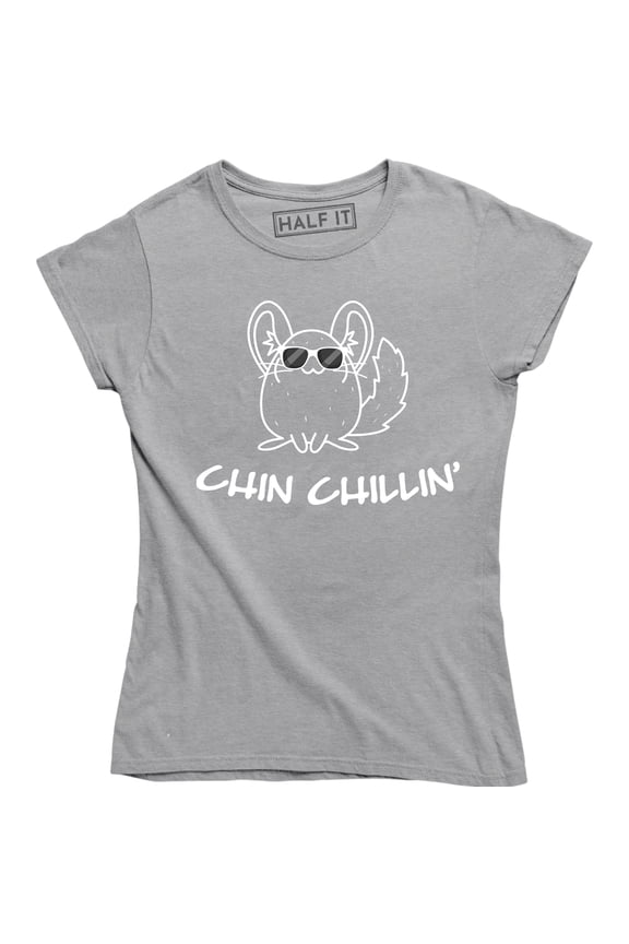 Chin Chillin Funny Animal Chinchilla Relax And Chilled Women's T-Shirt