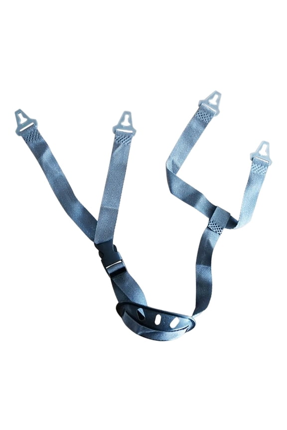 Chin Strap Durable Universal Quick Release Buckle Hard Hat Chin Hole Blue
