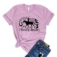 thumbnail image 1 of Chin Up Heels Down Shirt Equestrian T-shirt Horse Lover Tee Cowgirl Gift Farmer Shirts Women's Ranch Tshirt, 1 of 3