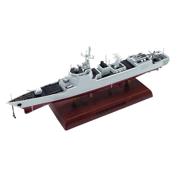China 052D Destroyer Model 1:700 Scale Ideal Desk Decor for Military Enthusiasts