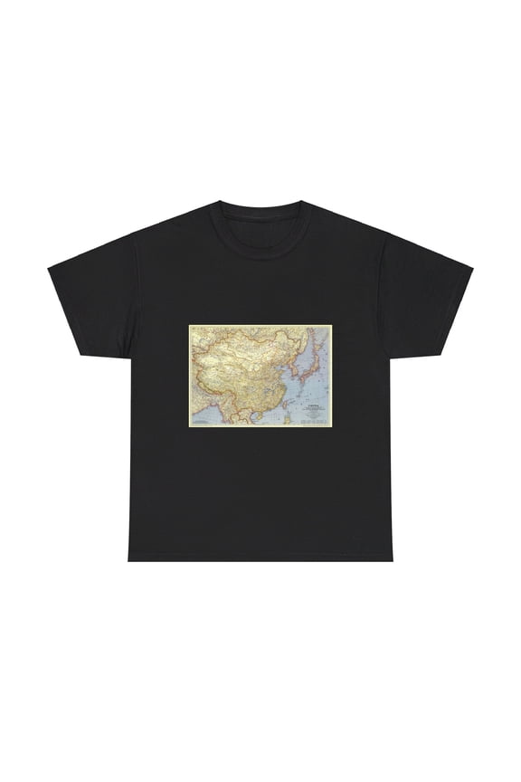 China (1945) (Map) T-Shirt