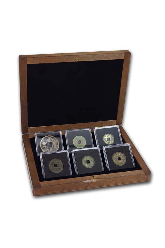 China 6-Coin Cash Imperial Coins Collection