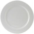 China ALA104 Plate, 101/2" Dia., Round, Wide Rim, Rolled Edge