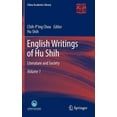 thumbnail image 1 of China Academic Library English Writings of Hu Shih: Literature and Society (Volume 1), (Hardcover), 1 of 1