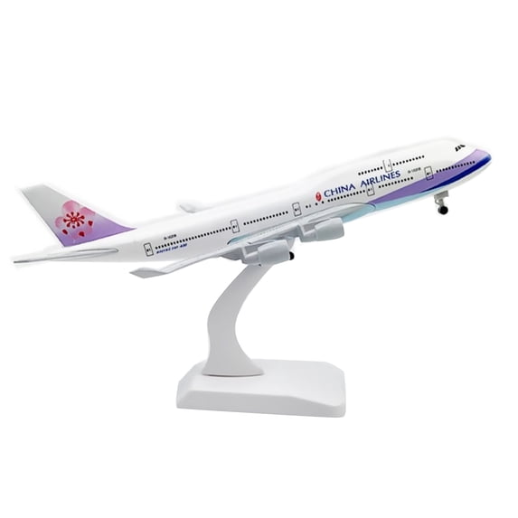 China Airlines B747 Diecast Model Airplane 1:350 Scale Perfect Desk ...