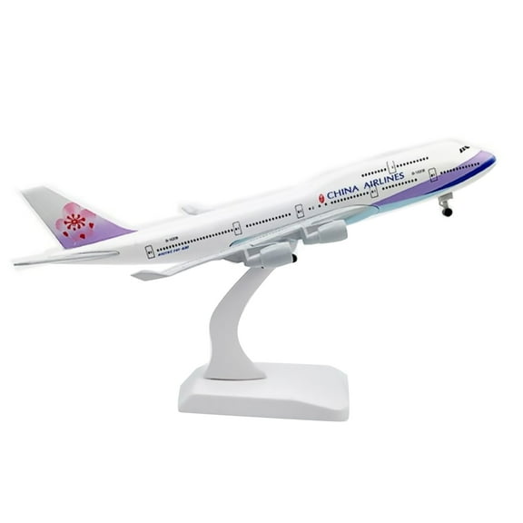 China Airlines B747 Diecast Model Airplane 1:350 Scale Perfect Desk Decor for Aviation Fans