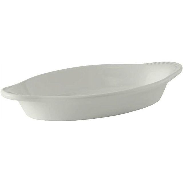 China BWN120 Welsh Rarebit, 12 oz., 97/8" x 47/8" x 13/8"H, Oval