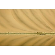 China, Badain Jaran Desert Dune patterns by Ellen Anon (24 x 18)