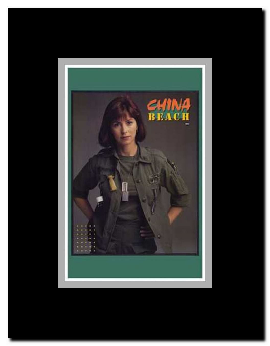 China Beach Framed Movie Poster