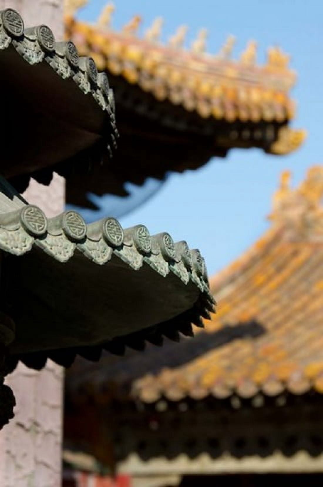 China Beijing Forbidden City Emperors palace Hall of Consolation Canvas Art - Cindy Miller Hopkins DanitaDelimont (22 x 33)