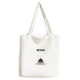 thumbnail image 1 of China Beijing Temple Heaven Sacred Tote Canvas Bag Shopping Satchel Casual Handbag, 1 of 3