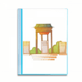 thumbnail image 1 of China Bell Pavilion Bower Antiquity Book Sheet Protectors Portfolio Binder Folder, 1 of 3