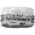 thumbnail image 1 of China British Factories. N'The British Factories At Canton' China. English Engraving 1857. Poster Print by, 1 of 3