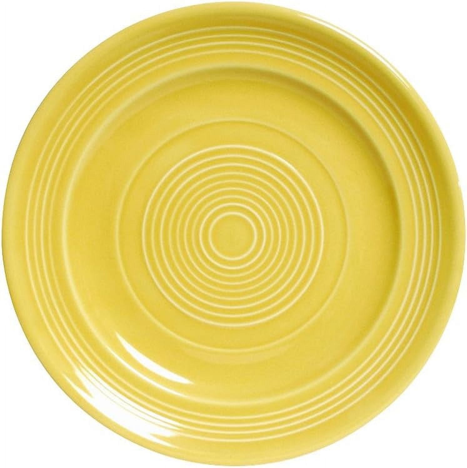 China CSA090 Plate, 9" Dia., Round, Wide Rim, Microwave & Dishwasher