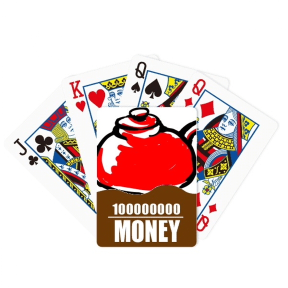 China Chinese Teapot Traditional Pattern Poker Playing Card Funny Hand Game