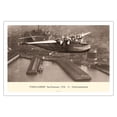 thumbnail image 1 of The China Clipper (Martin M-130) - San Francisco 1936 - Vintage Aviation Poster by Clyde Sunderland - Fine Art Matte Paper Print (Unframed) 30x44in, 1 of 4