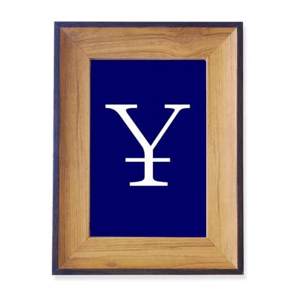 China Currency Symbol RMB Photo Frame Exhibition Display Art Desktop Painting