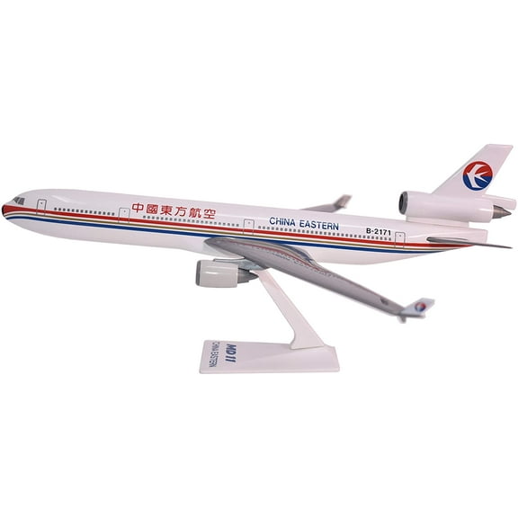 China Eastern MD-11 Airplane Miniature Model Plastic Snap-Fit 1:200 Scale Part# AMD-01100H-008