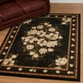 thumbnail image 1 of United Weavers China Garden Sugar Magnolia Black Oversize Rug 7'10" x 10'6", 1 of 3