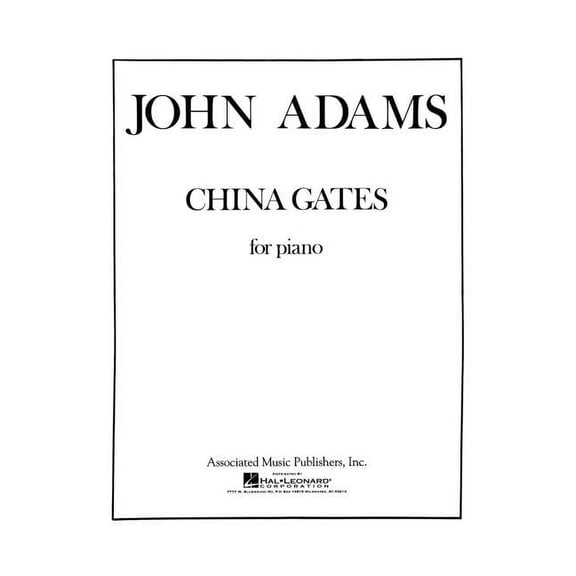China Gates: Piano Solo, (Paperback)