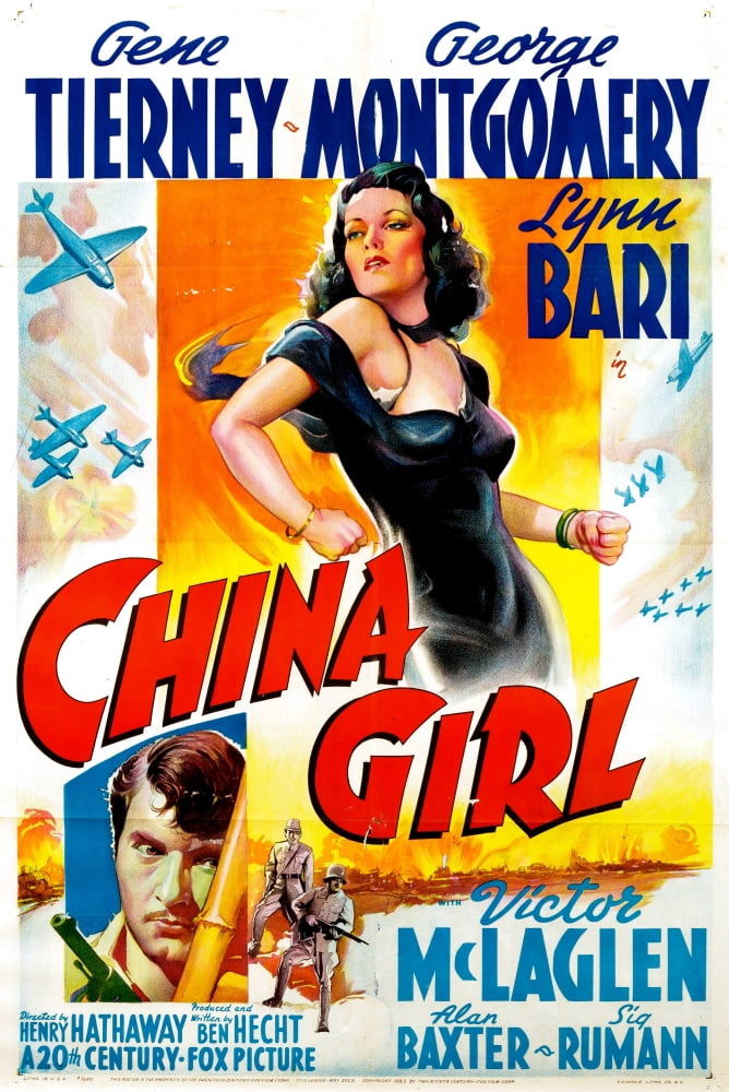 China Girl Canvas Art - (24 x 36)