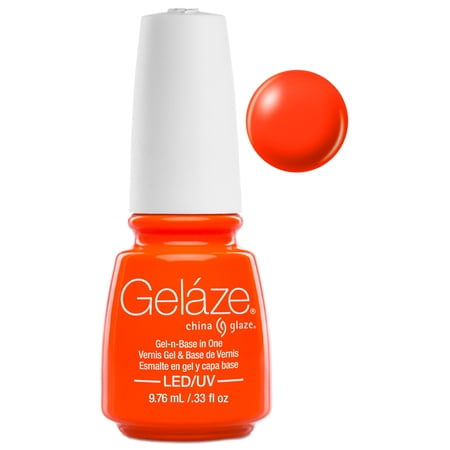 China Glaze Gelaze - Orange Knockout 0.5 oz - #81820