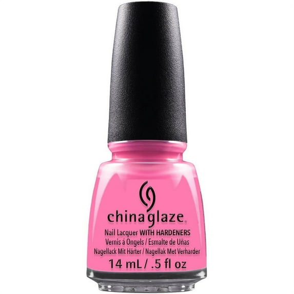 China Glaze Nail Lacquer Glow With The Flow, 0.5 fl oz