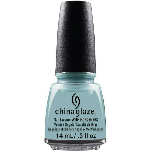 China Glaze Nail Lacquer with Hardeners, Aquadelic, 0.5 fl oz