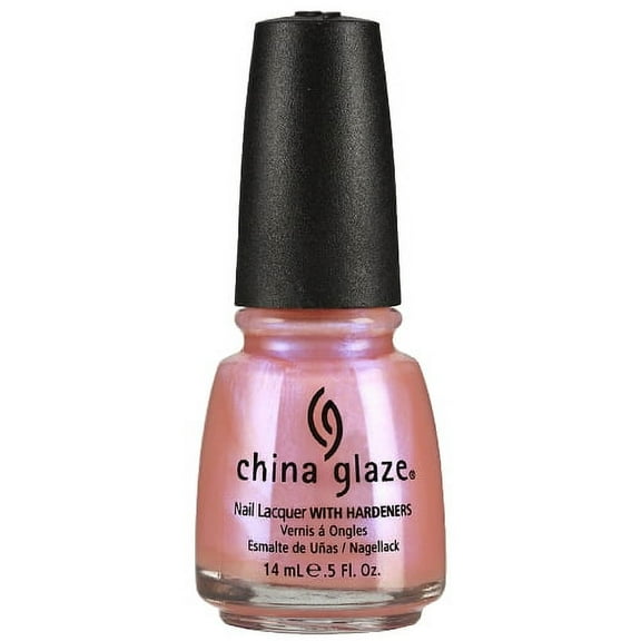 China Glaze Nail Polish With Hardener, Afterglow 624