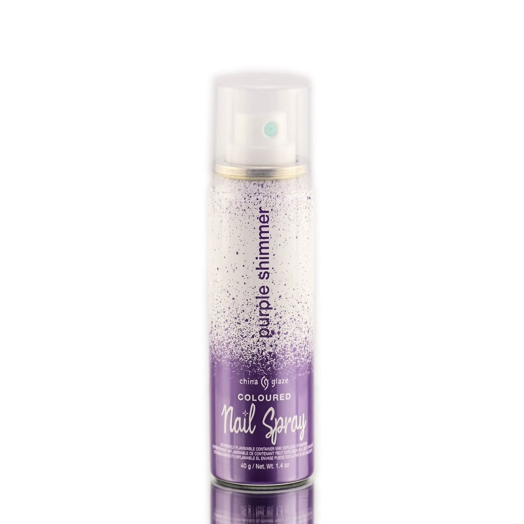 China Glaze Nail Spray - Color : Purple Shimmer