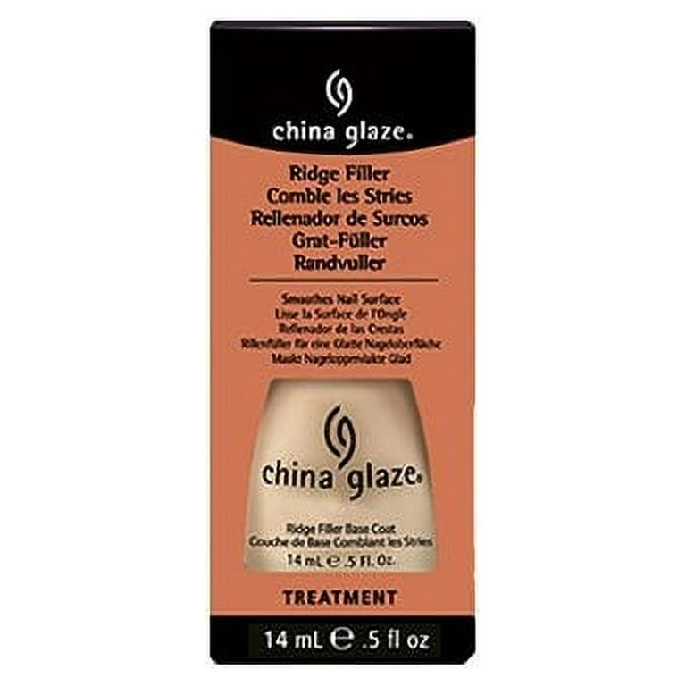 CHINA GLAZE Ridge Filler Base Coat (0.5oz) CHINA GLAZE Ridge Filler Base Coat (0.5oz)
