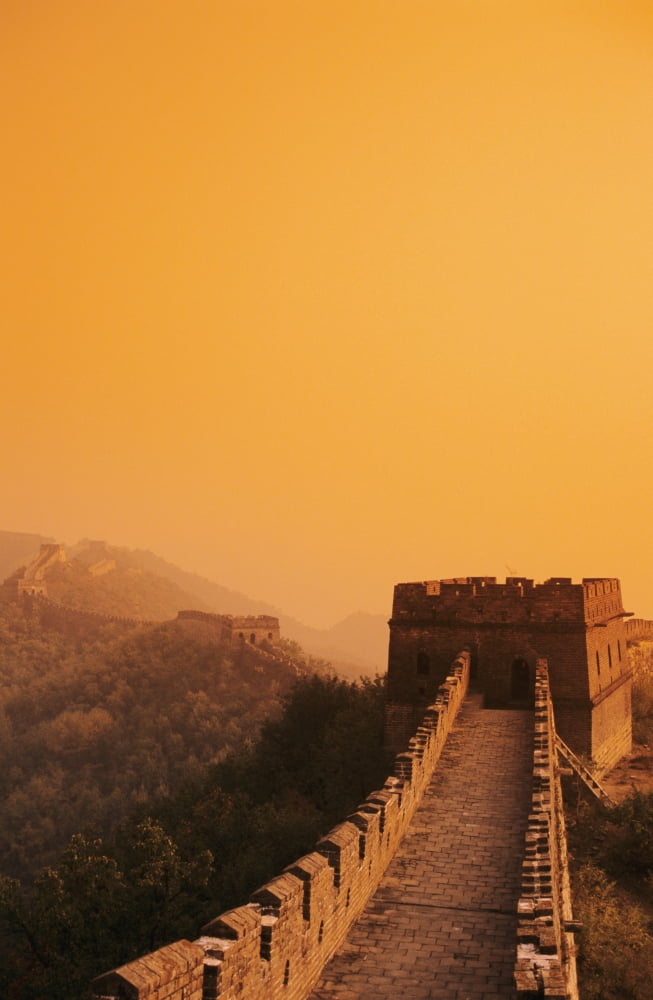 China Great Wall Of China Mu Tian Yu Canvas Art - Richard Maschmeyer Design Pics (22 x 34)