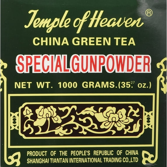 China Green Tea Special Gunpowder 1 Kilo (1000grams or 35.27 Oz) Guaranteed Authenticity - PACK OF 2