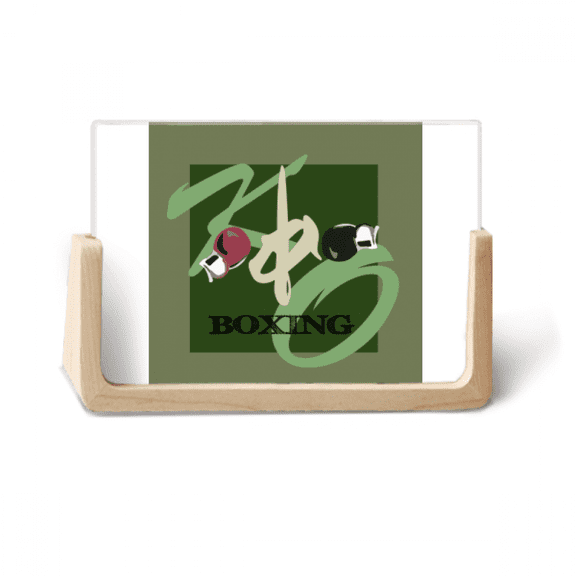China Gym Boxing KO Art Deco Fashion Photo Wooden Photo Frame Tabletop Display