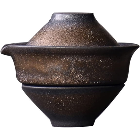 China Kongfu Ceramic Teapot Portable Travel Tea Set Handmade Purple Clay Teapot