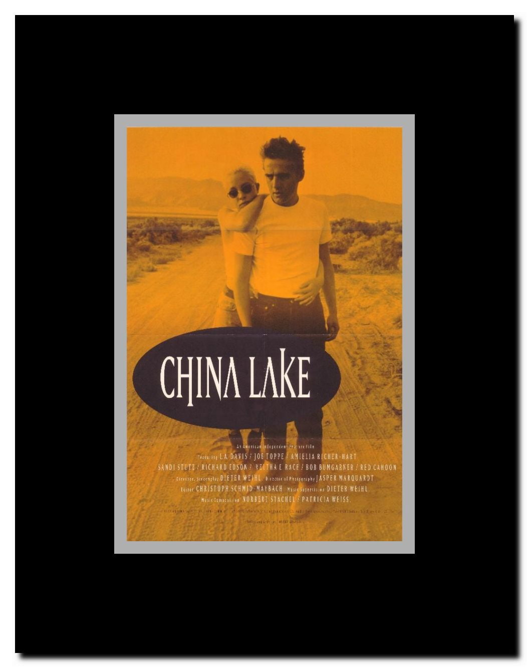 China Lake Framed Movie Poster