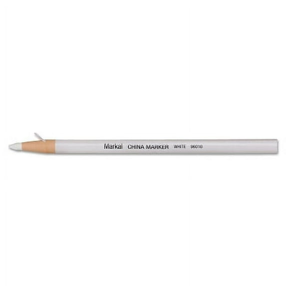 China Marker, Yellow, Paper-Wrapped Grease Penicel | Bundle of 5 Each