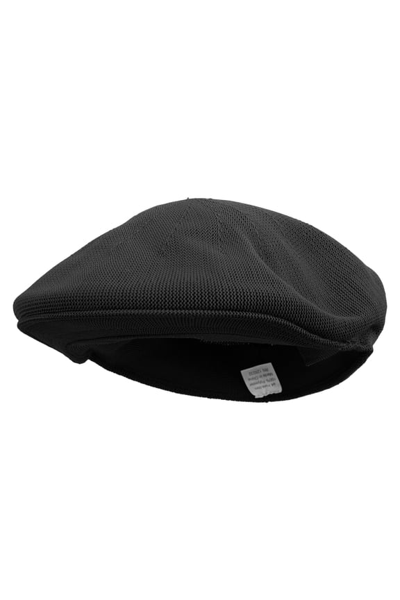 China Mercury Character Sign Embroidered Big Mesh Ivy Cap - Black XL-2XL