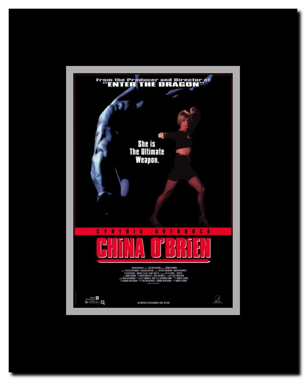 China O'Brien Framed Movie Poster
