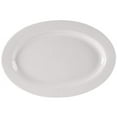 thumbnail image 1 of China Recovery Oval Platter, American White - 9.375 x 6.5 in. - Pack of 24, 1 of 1